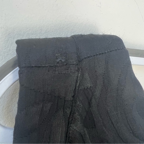 Black Halo Jackie O Belted Sheath Mini Dress Black Patterned - Picture 3 of 8